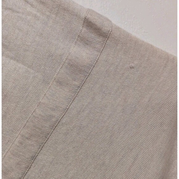 DKNY Size XS/S Oatmeal Convertible Cozy Open Front Cardigan nWT - Picture 9 of 11